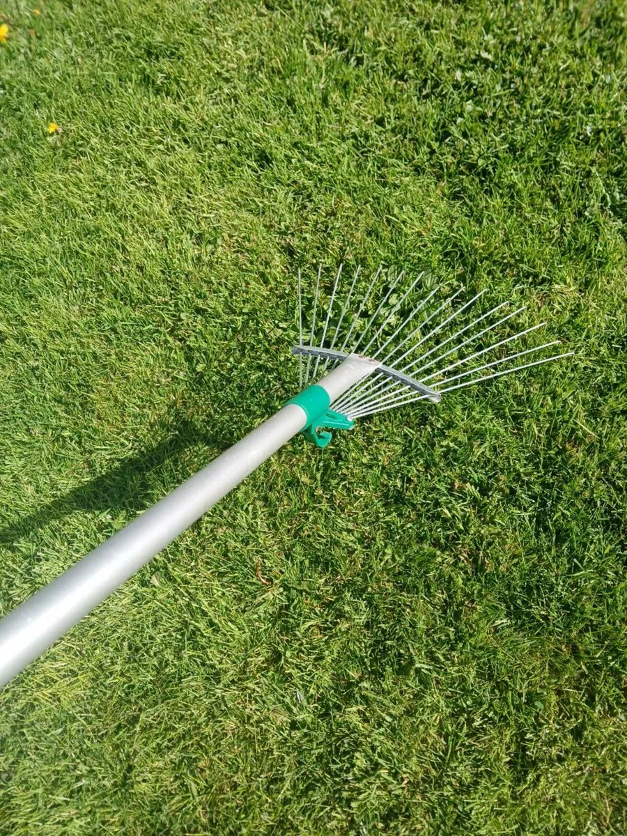 Electric Grass Trimmer with Rake & Shears - Image 4