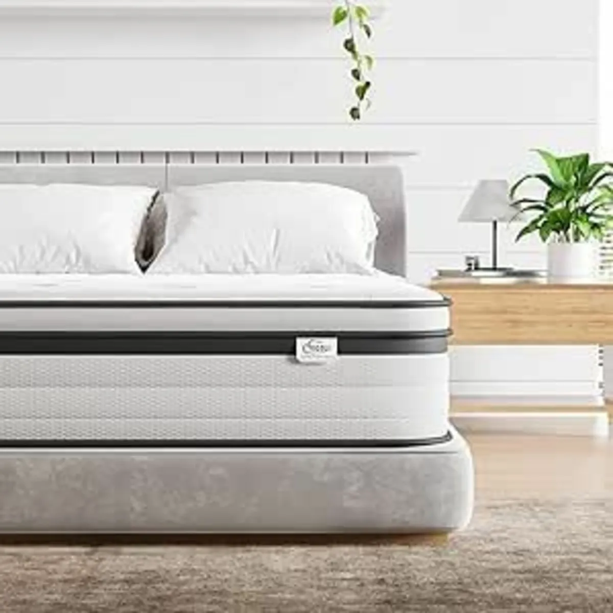 Single Mattress Memory Foam Pocket Sprung 90x190cm - Image 1