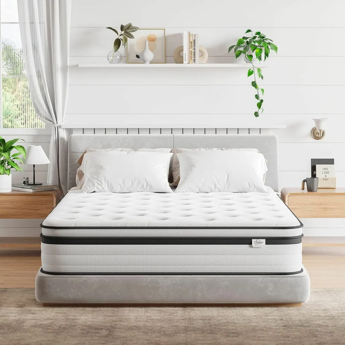 Single Mattress Memory Foam Pocket Sprung 90x190cm - Image 3