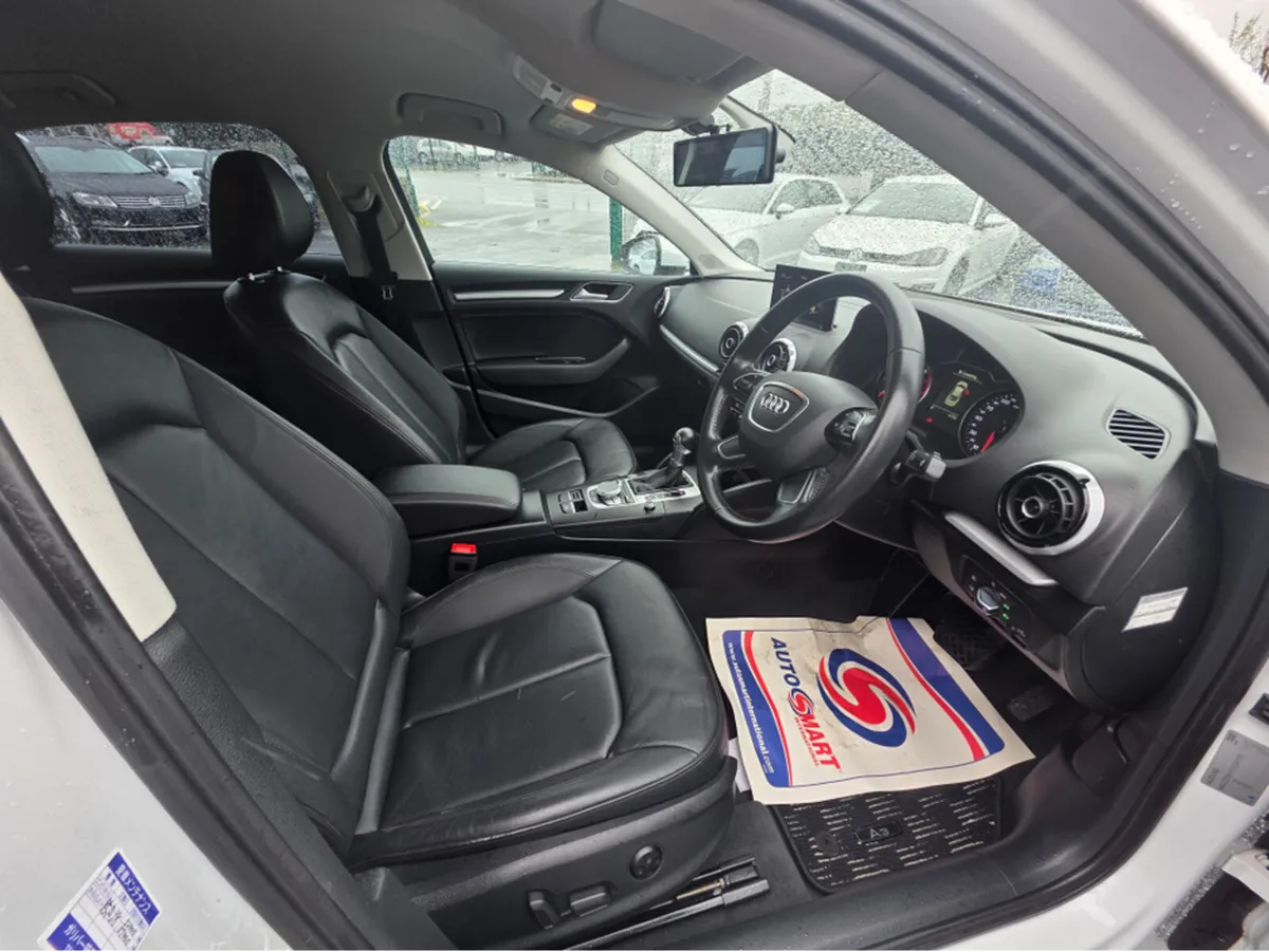 Audi A3 SALOON 1.4 FULL BLACK LEATHER SEATS HEATED - Image 2
