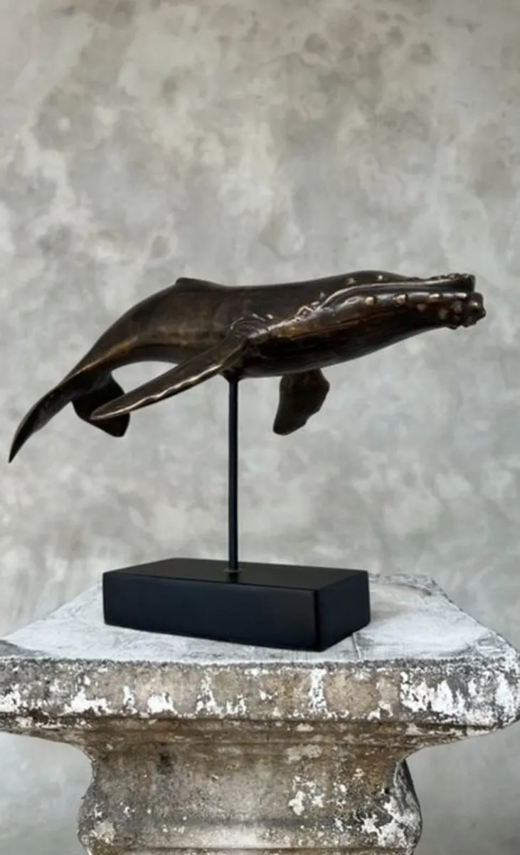 Whale (37cm) - Bronze - Image 2