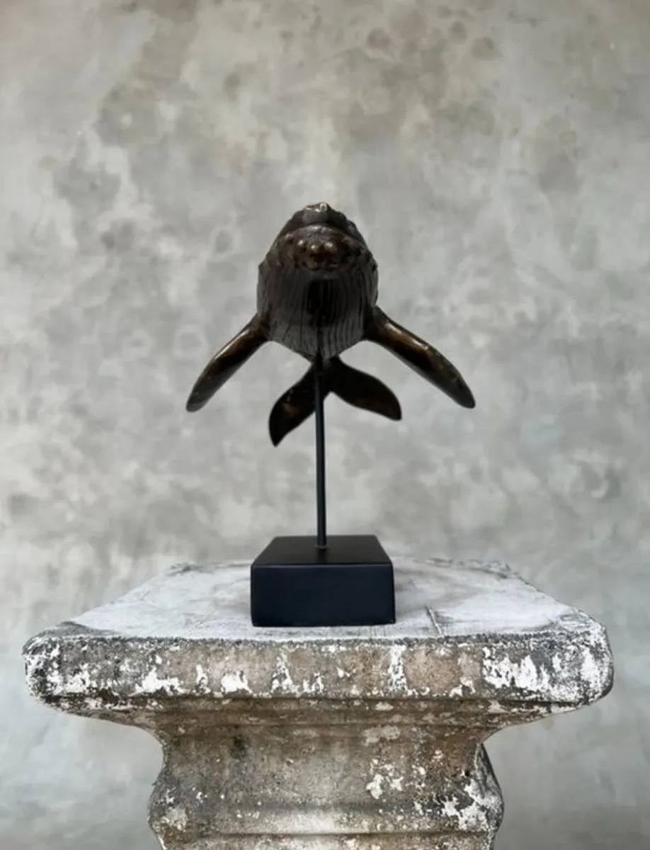 Whale (37cm) - Bronze - Image 4