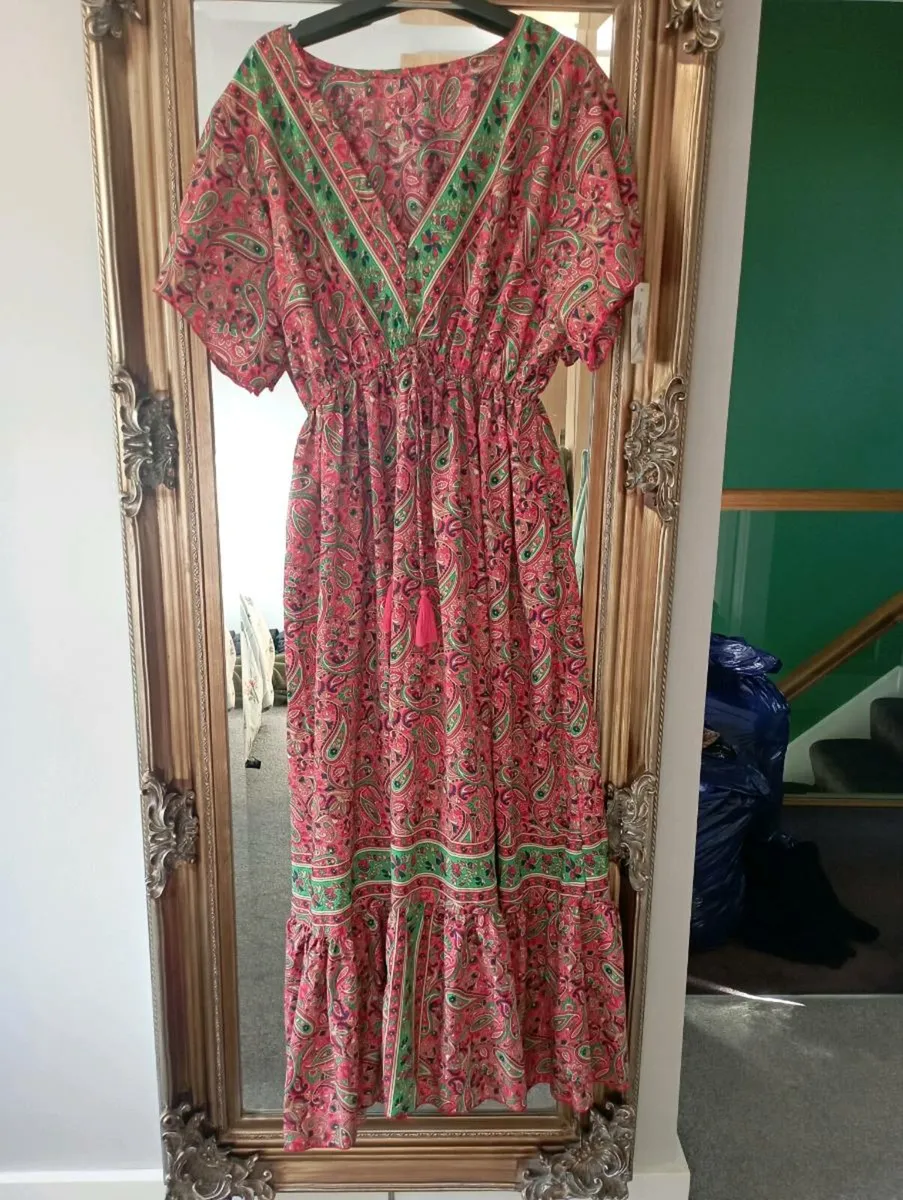 Beautiful boho maxi dress - Image 1
