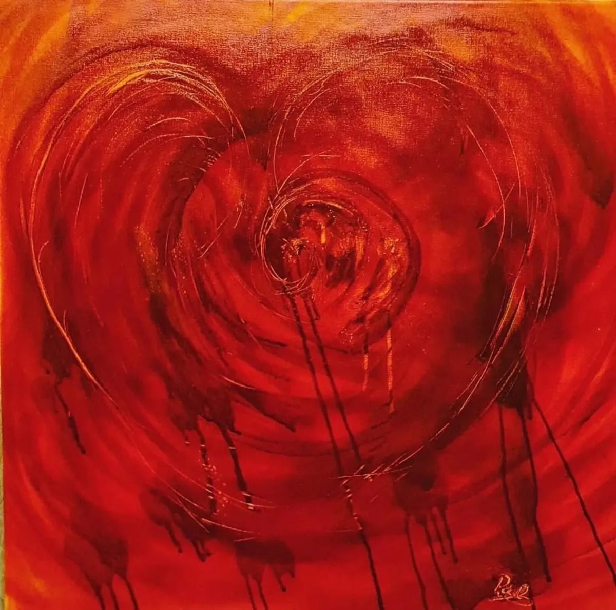 Abstract painting - Uknown - Image 1