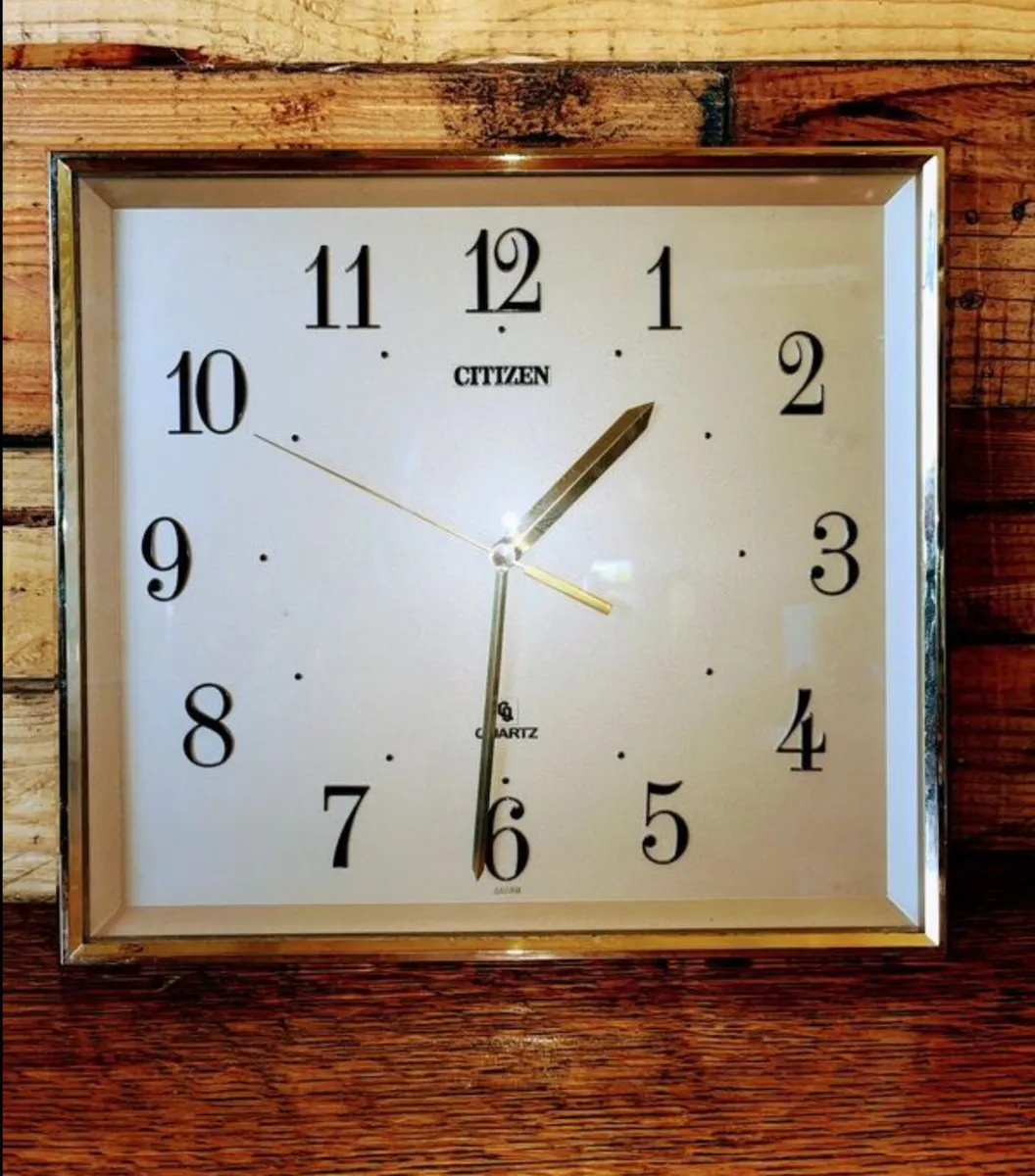 Vintage Citizen Wall Clock - Image 2