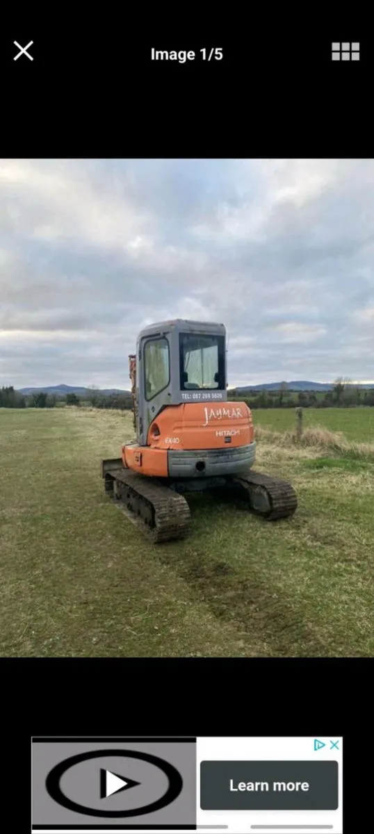Ex 40 4 ton hitachi