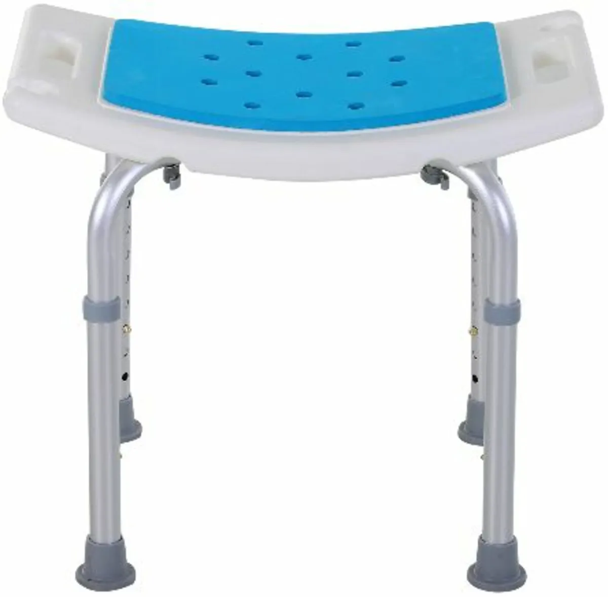 Non-Slip Bathroom Stool With Adjustable Height Leg - Image 4