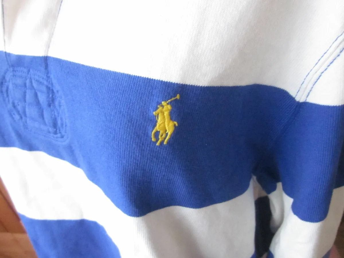 Vintage Polo Ralph Lauren Rugby Long Sleeve - Image 2