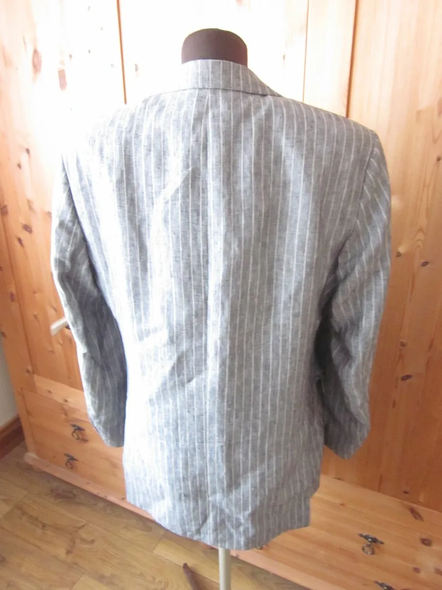 Louis Copeland Mens Linen Jacket 38R - Image 4