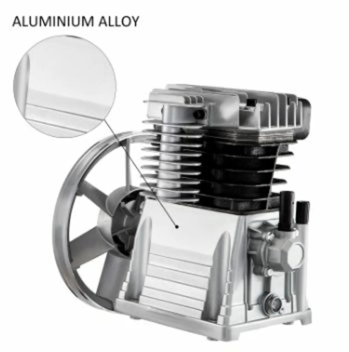 New Industrial Twin Cylinder Air Compressor Pump - Image 2