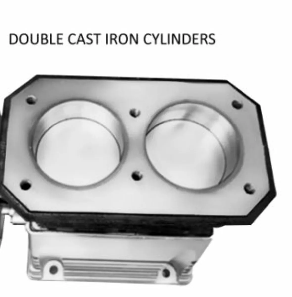 New Industrial Twin Cylinder Air Compressor Pump - Image 3