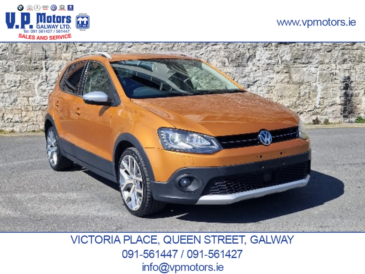1 OWNER, REVERSE CAMERA,HIGH SPEC,POLO CROSS. - Image 1