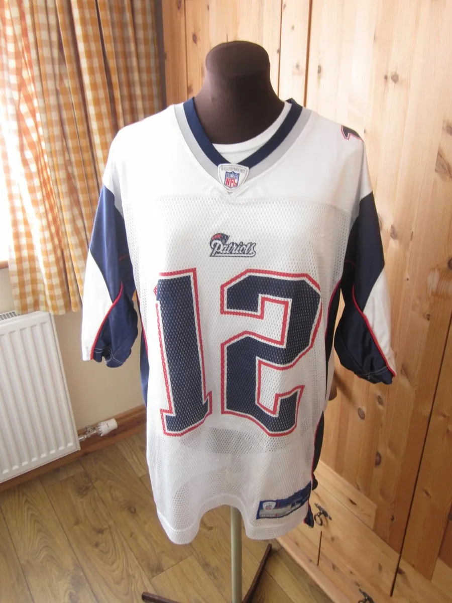 Tom Brady #12 New England Patriots NFL Jersey L - Image 3