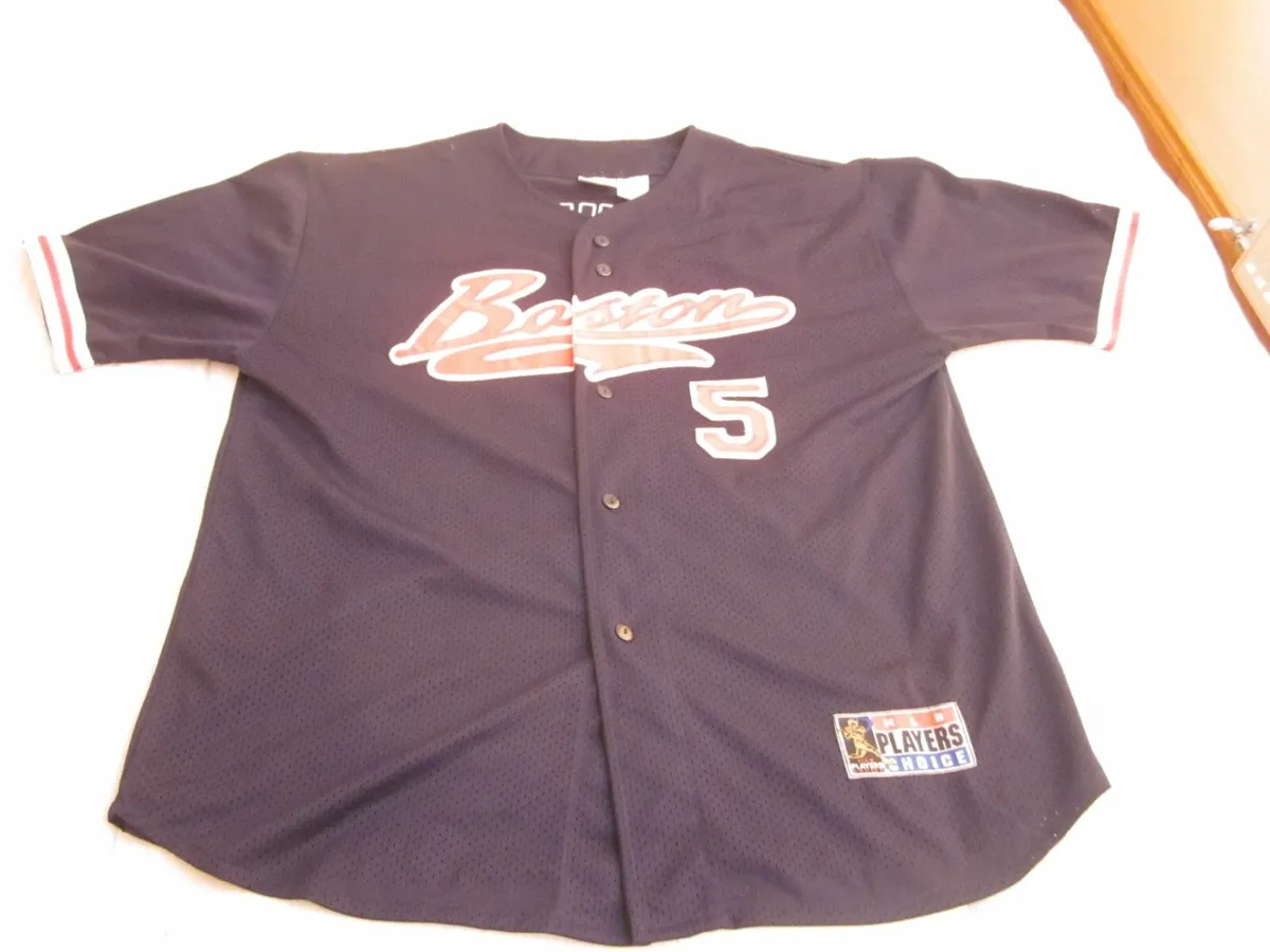 Vintage Garciaparra No.5 Boston Red Sox Jersey - Image 1