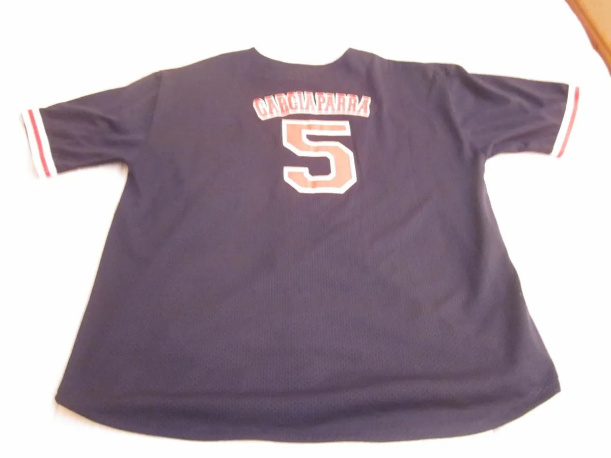 Vintage Garciaparra No.5 Boston Red Sox Jersey - Image 3