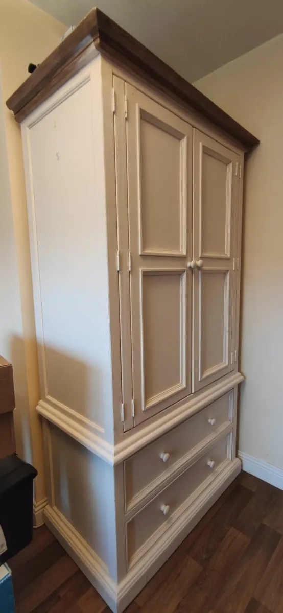 Wardrobe and drawers unit double hinge doors - Image 3