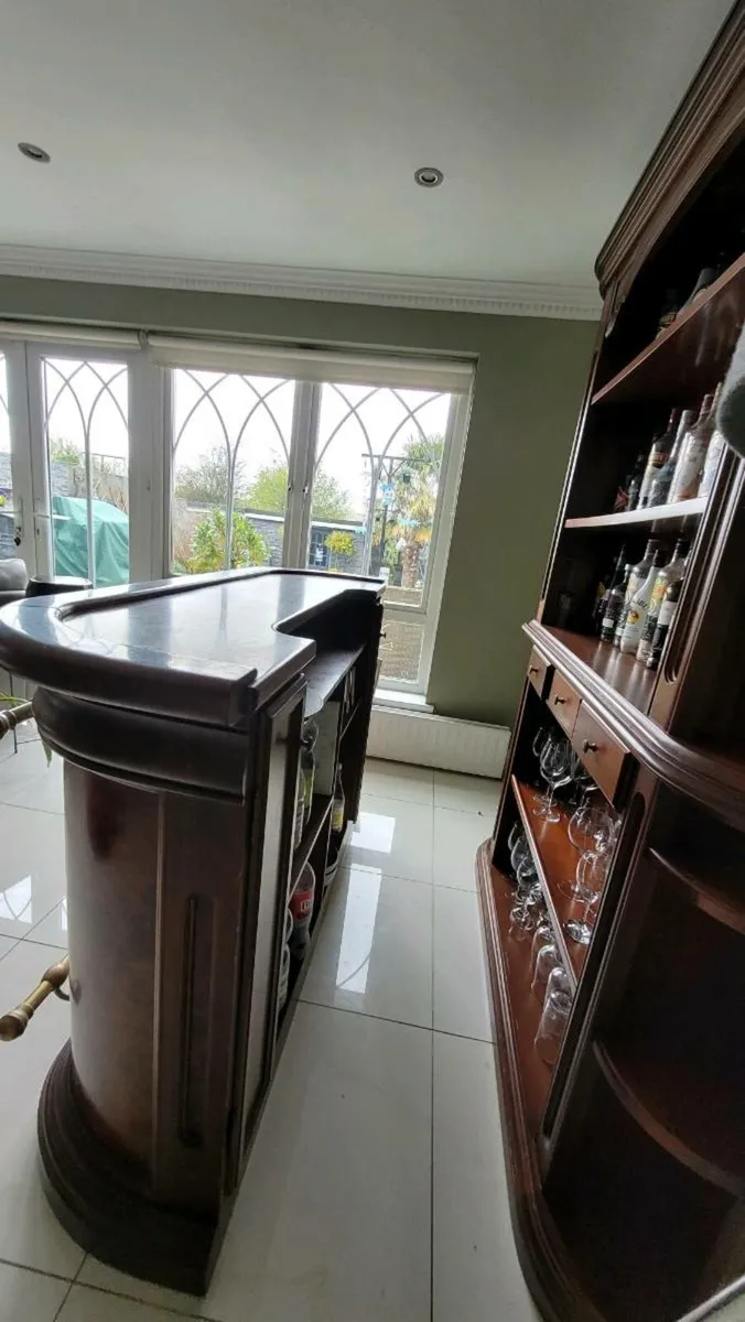 Italian style walnut Bar - Image 4
