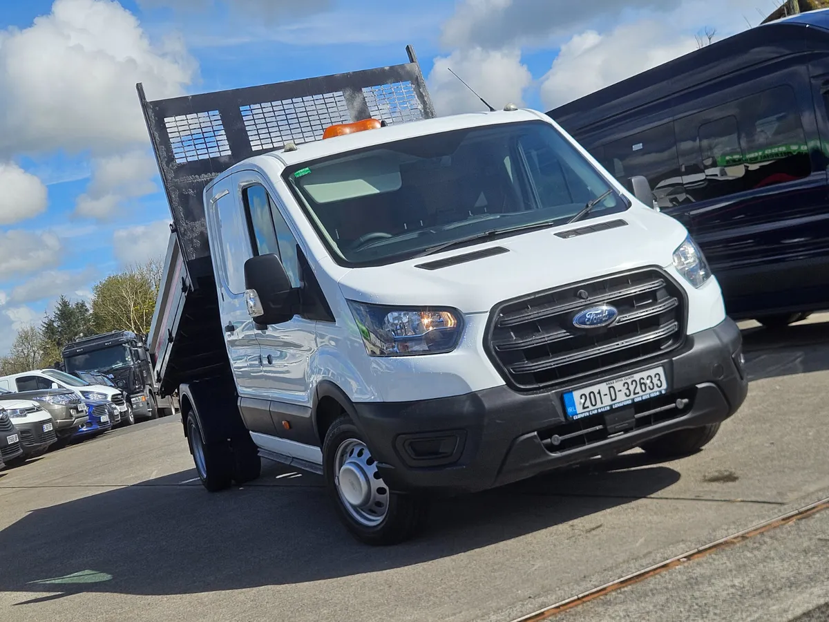 2020 FORD TRANSIT DOUBLE CAB 3 SEATER TIPPER 2.0L - Image 3