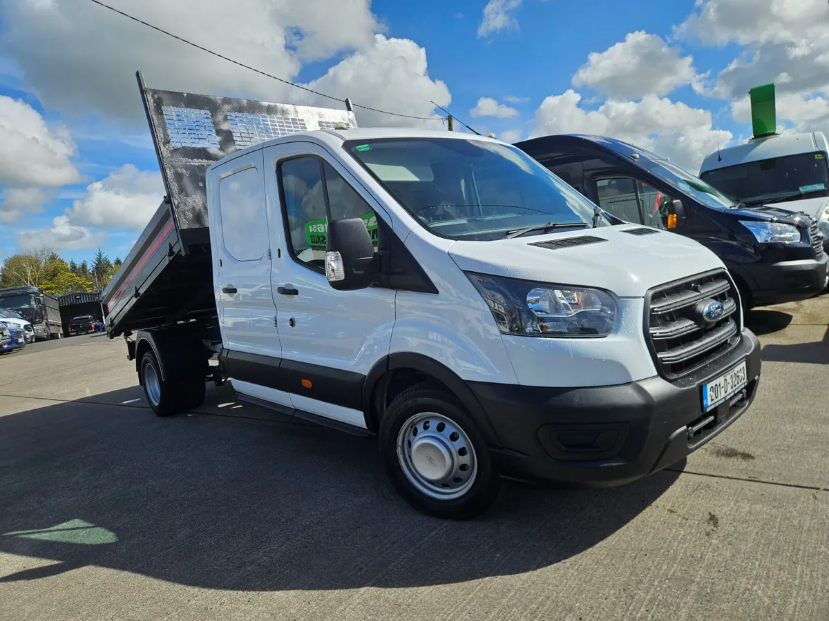 2020 FORD TRANSIT DOUBLE CAB 3 SEATER TIPPER 2.0L - Image 4