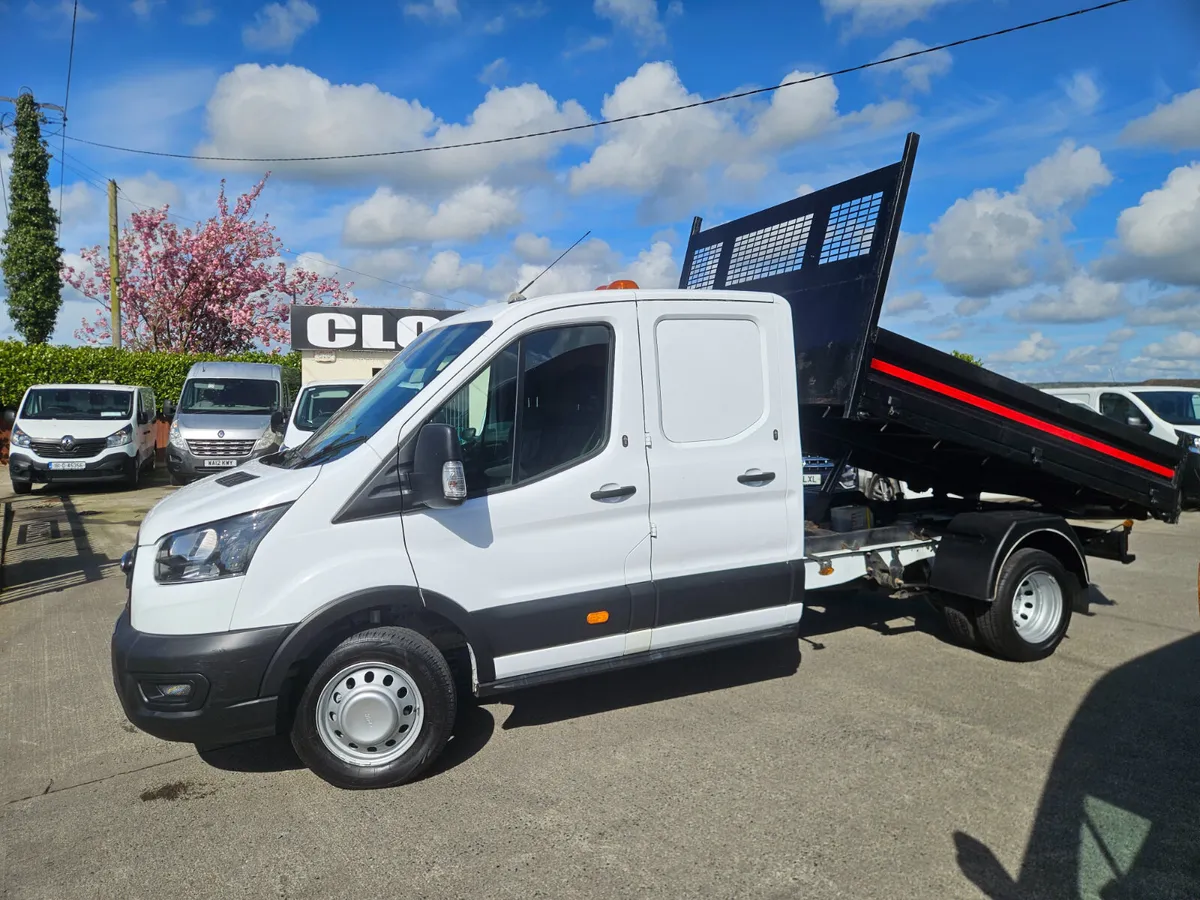 2020 FORD TRANSIT DOUBLE CAB 3 SEATER TIPPER 2.0L - Image 2
