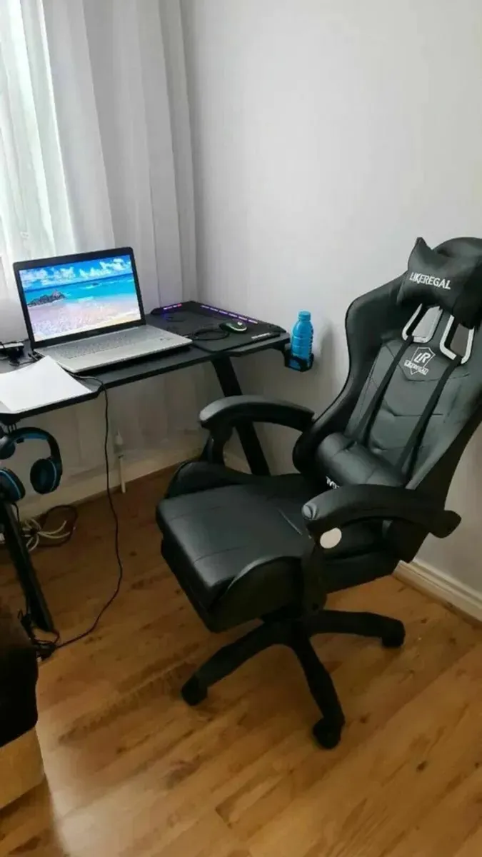 Gaming chair with led lights brand new - Image 3