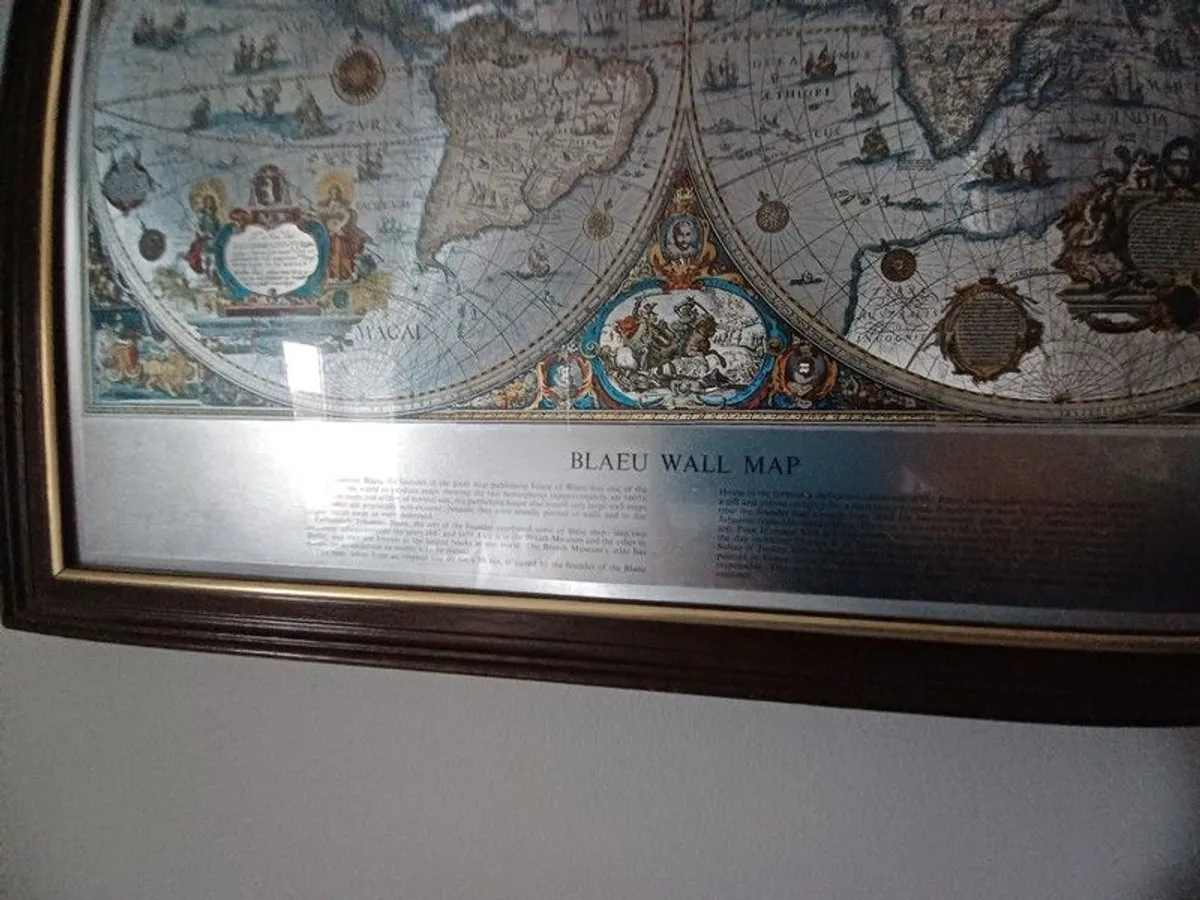 Blaeu World Map - Image 1