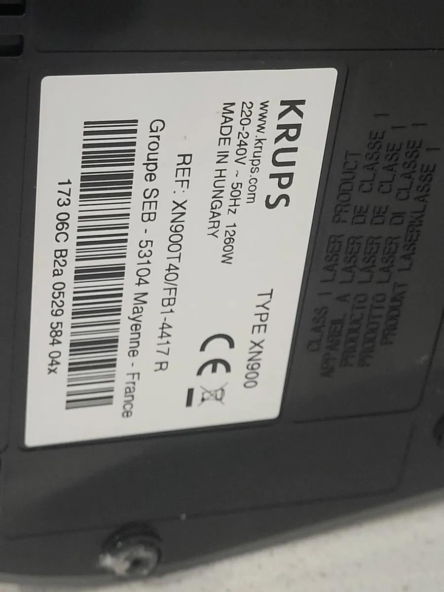 Krups vertuo plus Nespresso machine - Image 1