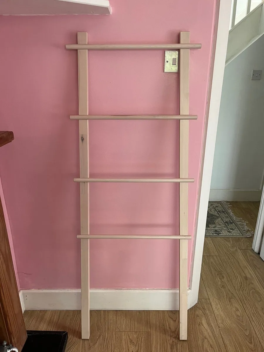IKEA Wooden Towel Holder - Image 1
