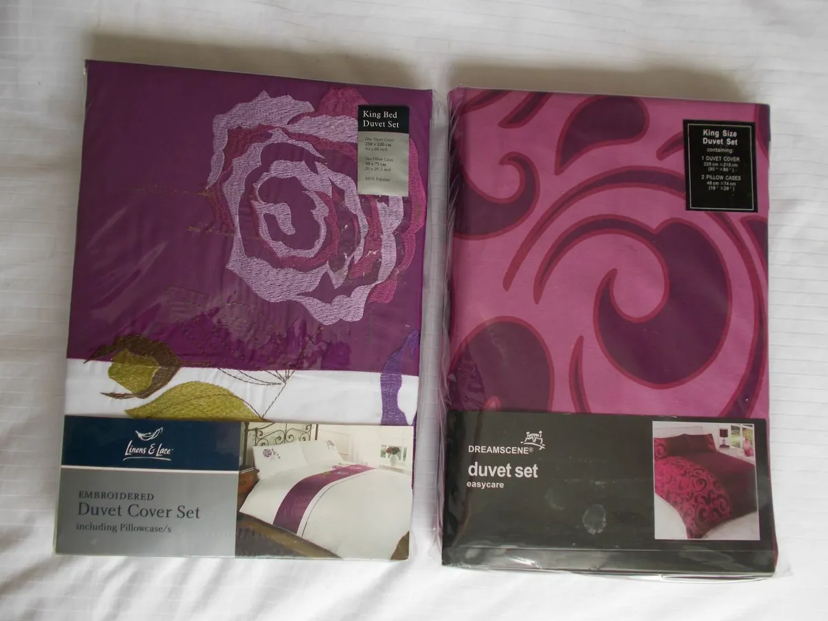 Two New/unopened Duvet Covers - Image 1