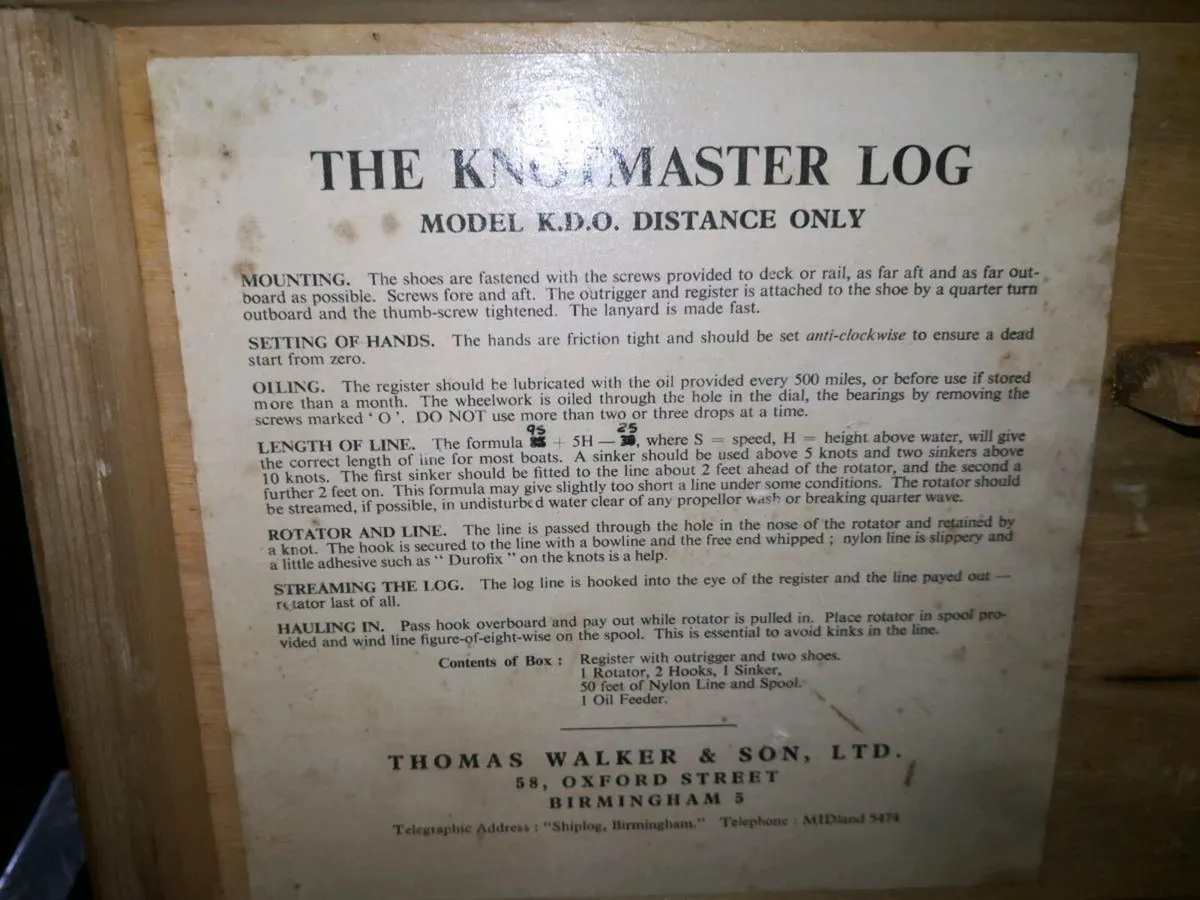 Walkers Knot master "log in pine case - Image 3