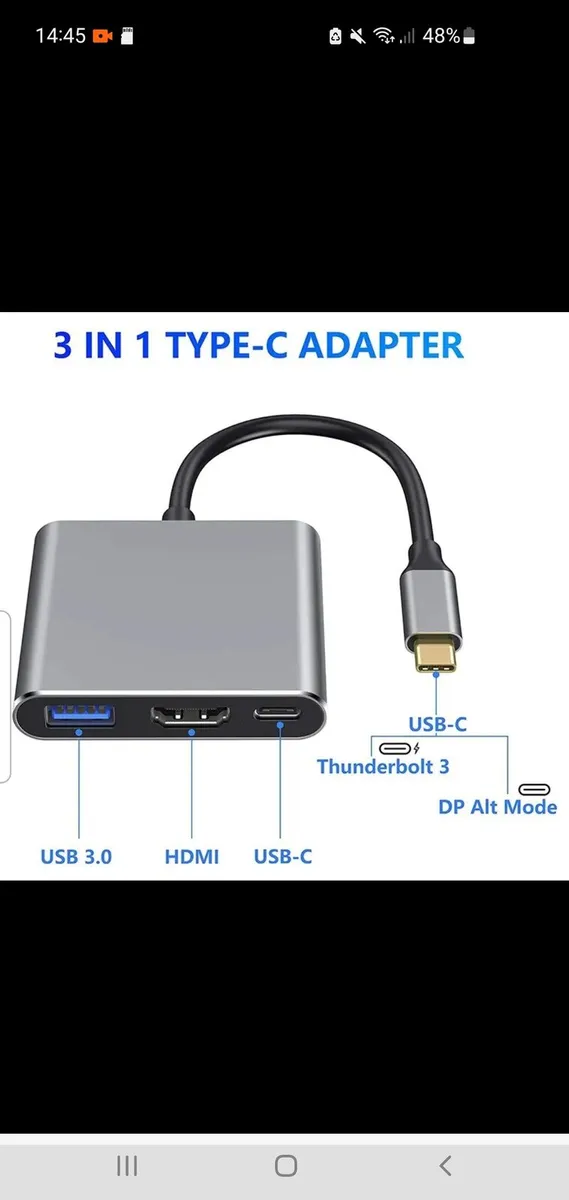 7 in 1 Adapters. Type C & USB Connection - Image 1