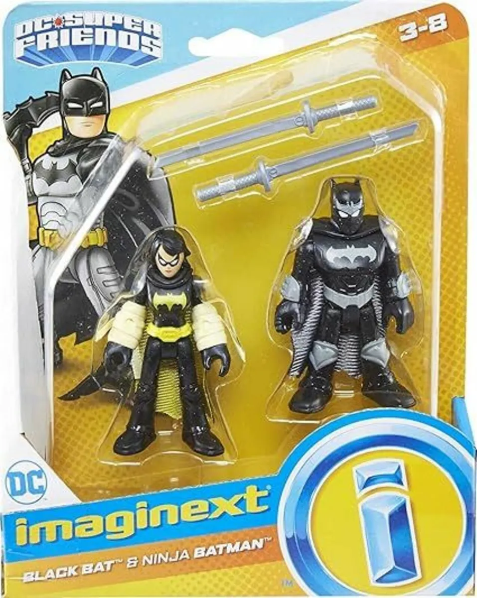 Imaginext Blackbat and Ninja Batman