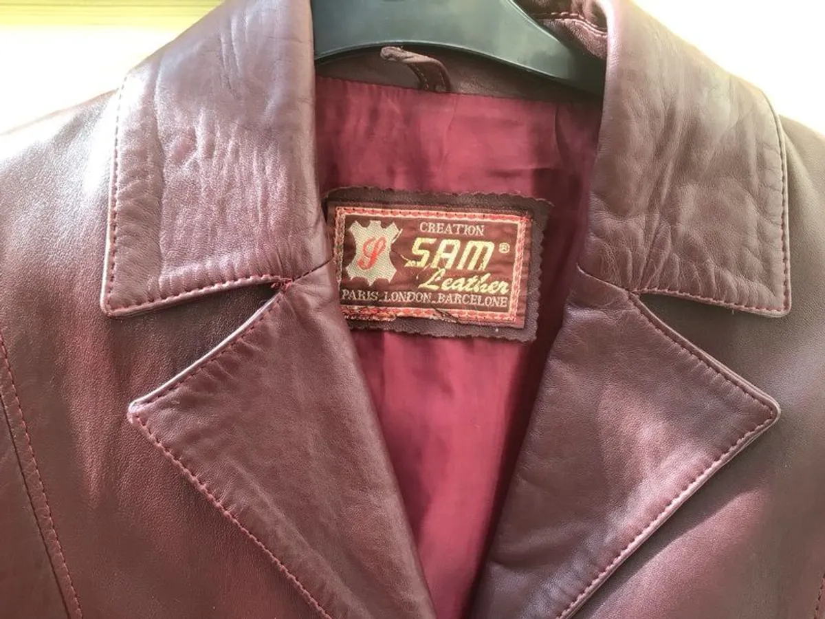 ladies leather coat - Image 2
