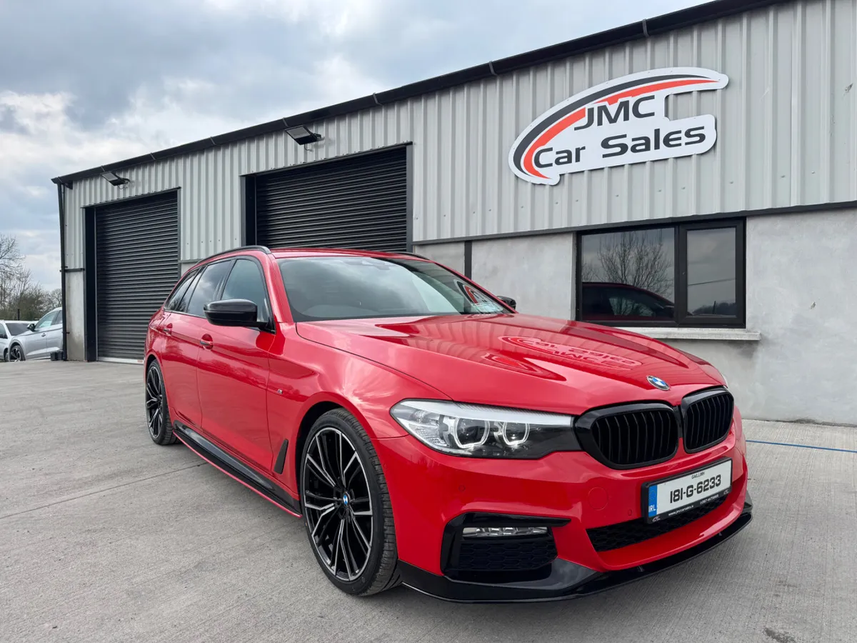 SAVAGE BMW 5 SERIES M PERFORMANCE FINISH IN RED - Image 1