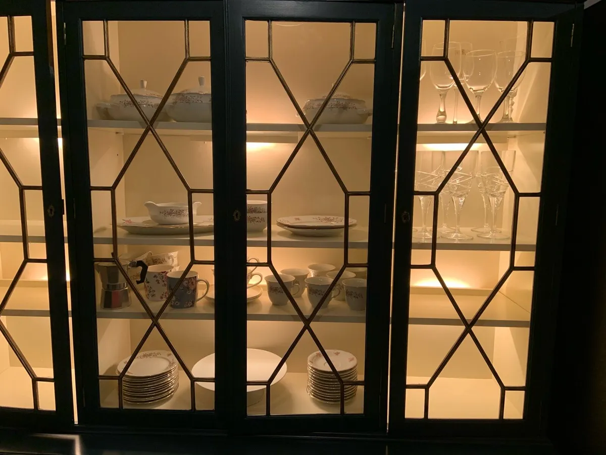 Mahogany cabinet buffet kitchen dining - Image 3