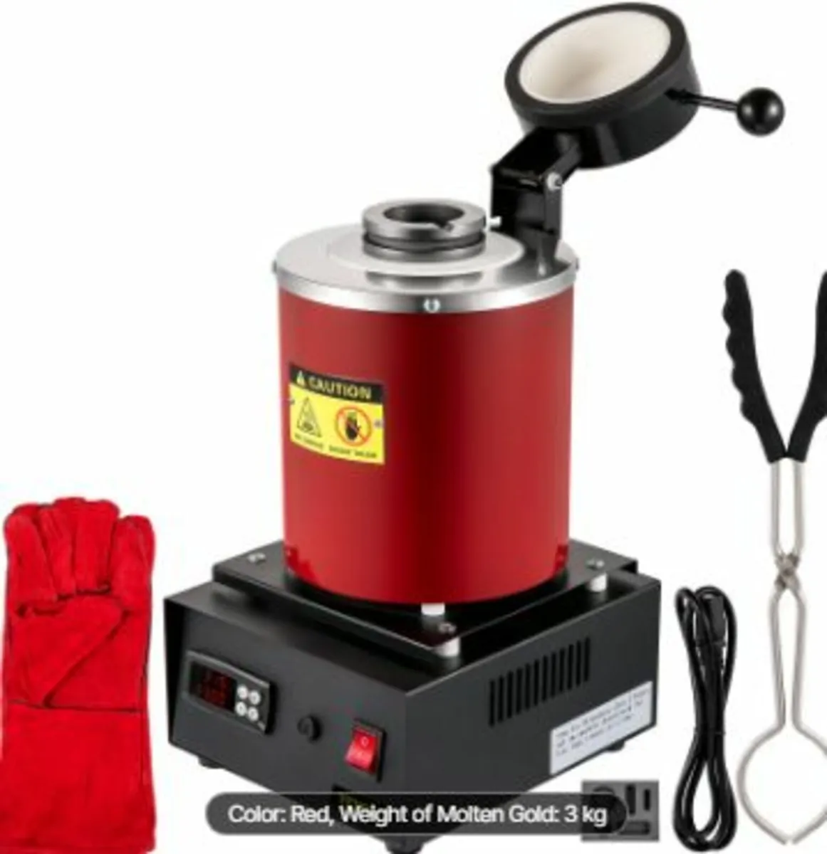 Electric Melting Furnace, 3KG Digital - Image 1