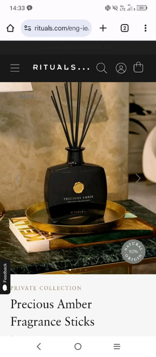 Jewelry and amber fragrance candles - Image 1
