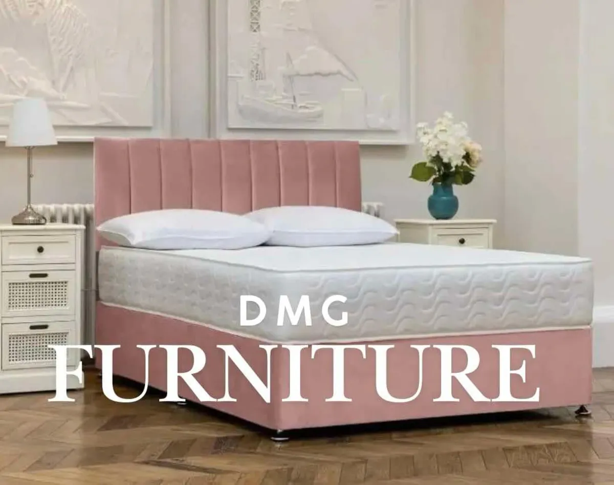 NEW DIVAN BEDS WITH MATTRESSES - Image 2