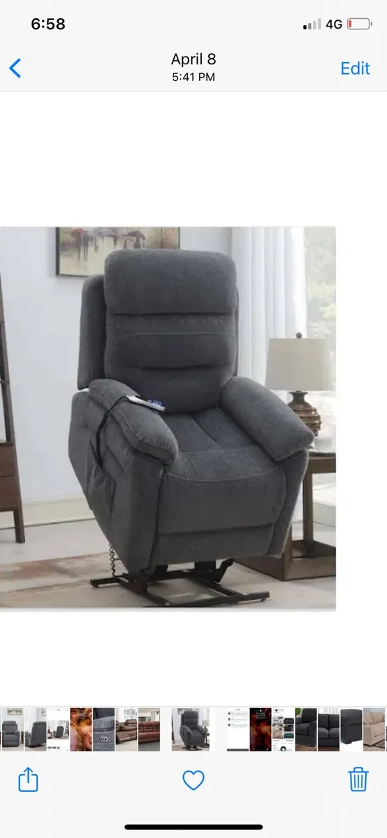 Ariana lift and rise electric chair reduced