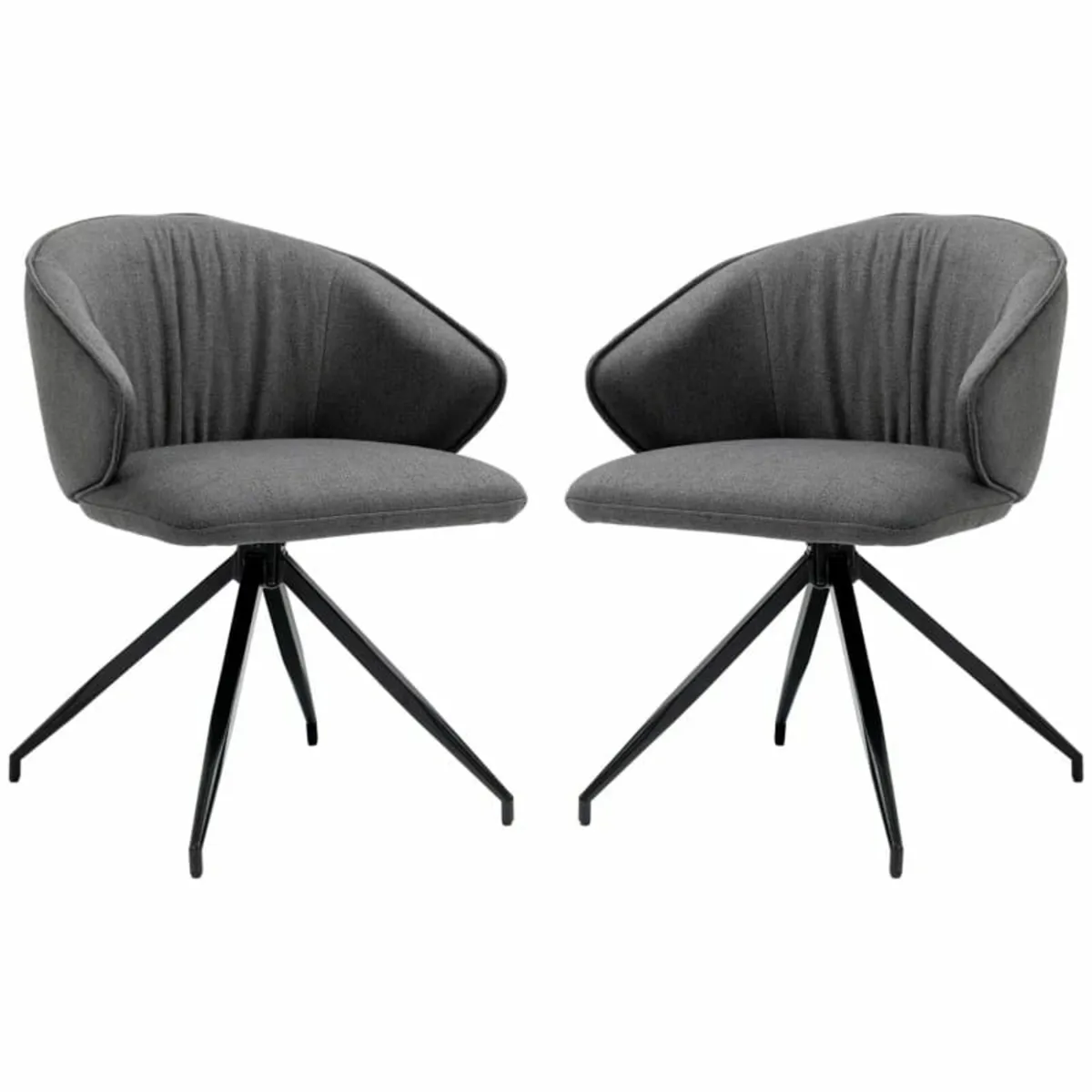 Reception Chairs, Fabric, Set of 2, Modern Armchai - Image 1