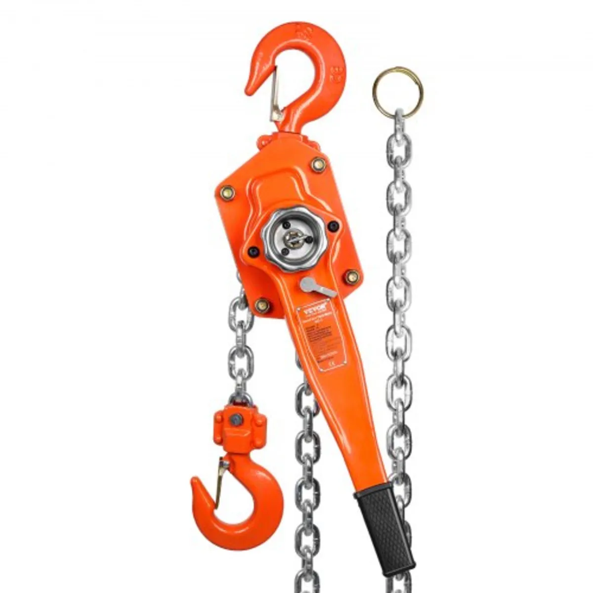 Manual Lever Chain Hoist, 3 Ton 6600 lbs Capacity