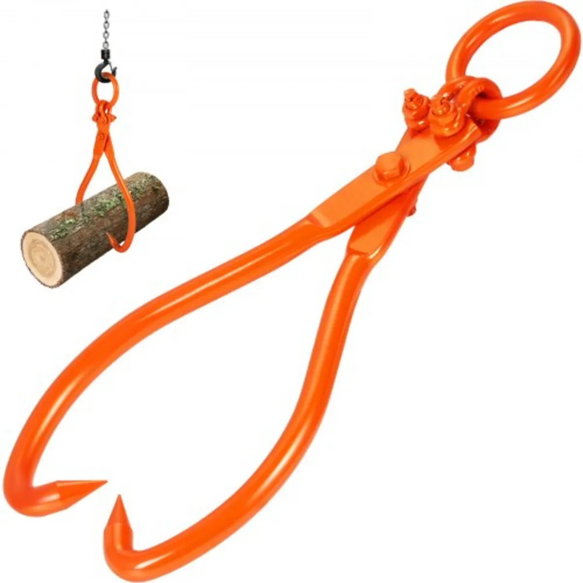 Log Skidding Tongs 18 inch 2 Claw Log Lifting Tong