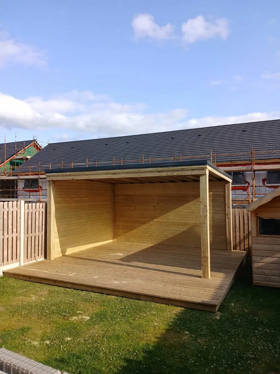 Pergola,decking,side gate,fencing - Image 1
