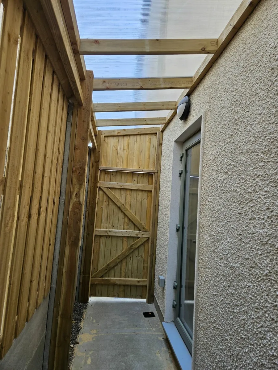 Pergola,decking,side gate,fencing - Image 3