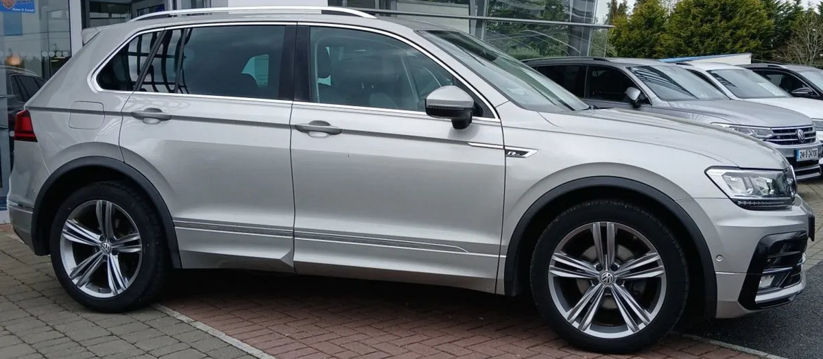 Volkswagen Tiguan R-line 2.0 TDI 150HP  rear View - Image 2