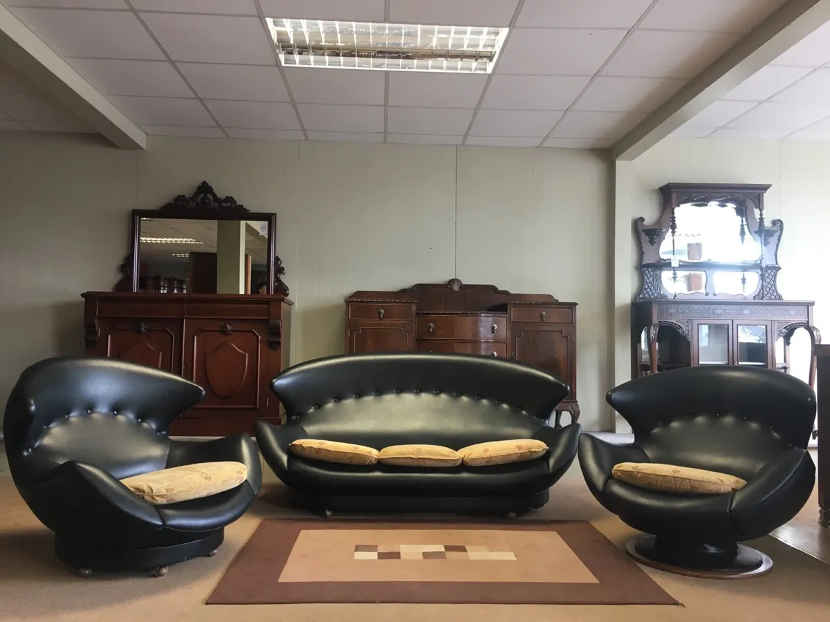 Retro Italian Style Lounge Suite - Image 2