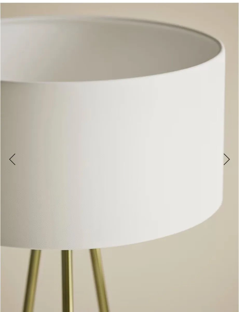 Floor and Table Lamps Also Wall Mirror - Image 1