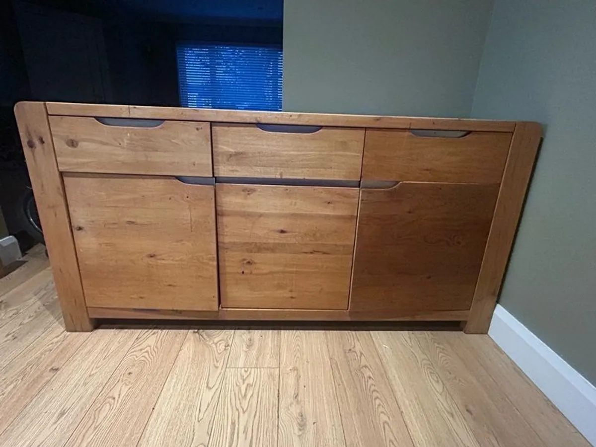 Solid oak , McGowan's side board - Image 2