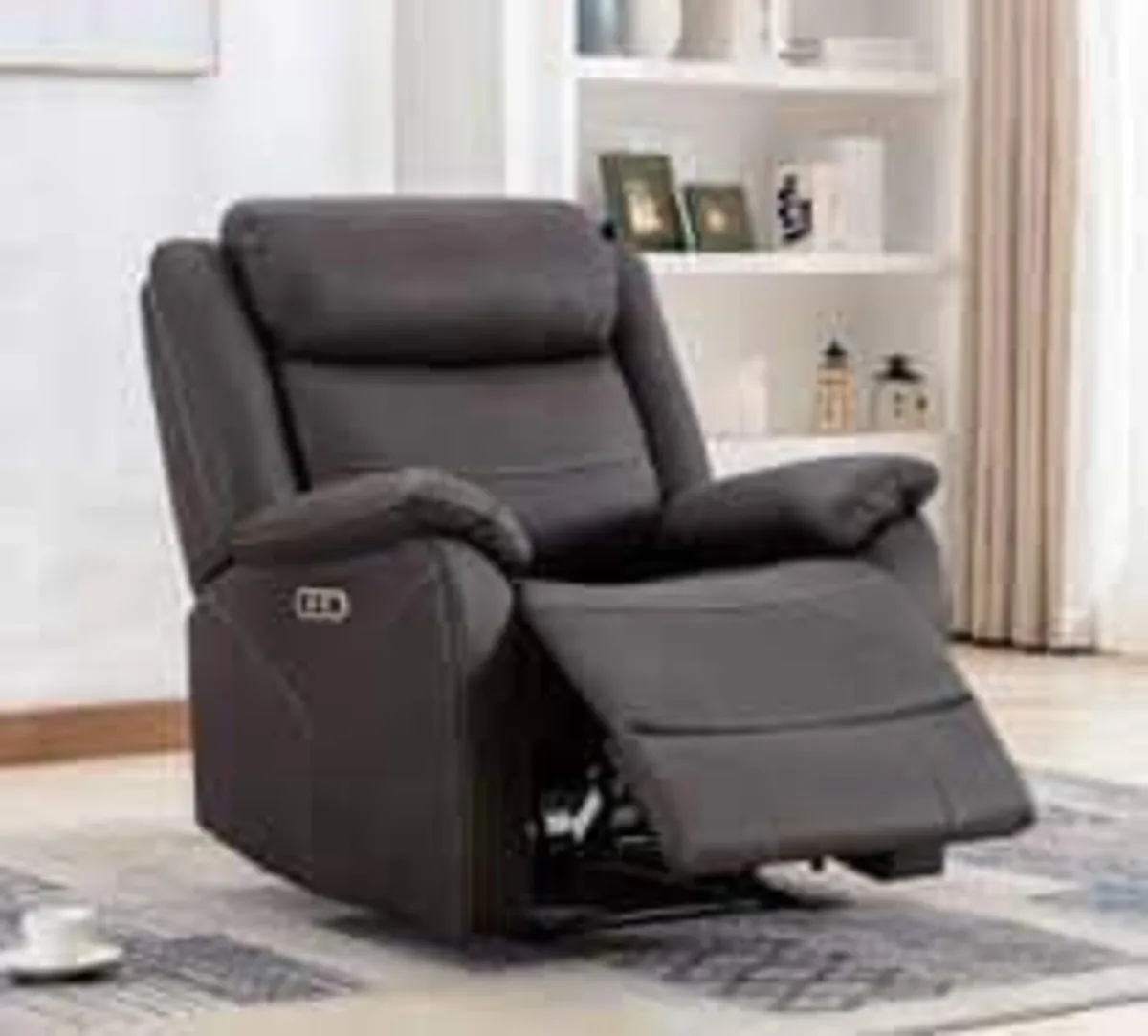 Electric  Bruno design arm chair usb cable reduced
