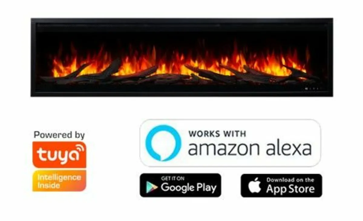Electric fireplaces FREE Delivery  12th of May - Image 2
